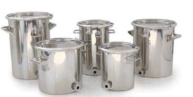 316 Stainless Steel Container with ferrule